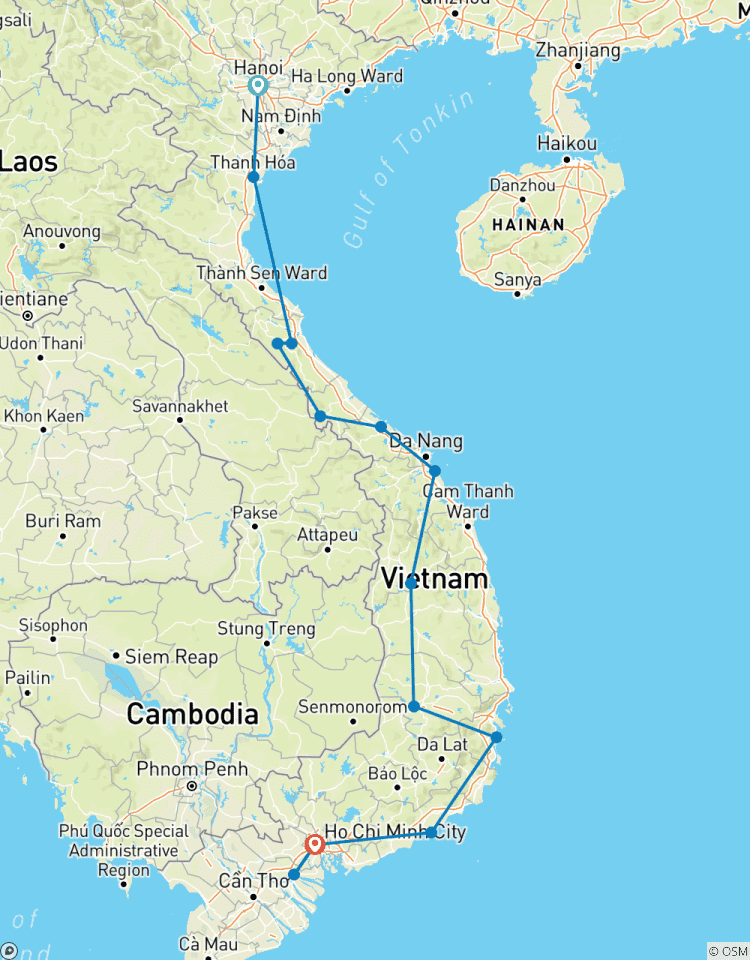 Circuito Aventúrate en Vietnam en moto por la ruta de Ho Chi Minh a través de las tierras Altas centrales