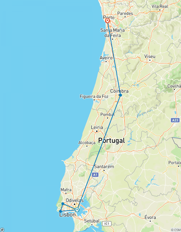Het Beste Van Portugal Voor Singles-rondreis