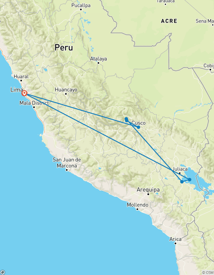 Machu Picchu & Titicaca Meer Avontuur 40\'s - 50\'s en 60\'s Singles Vakanties-rondreis