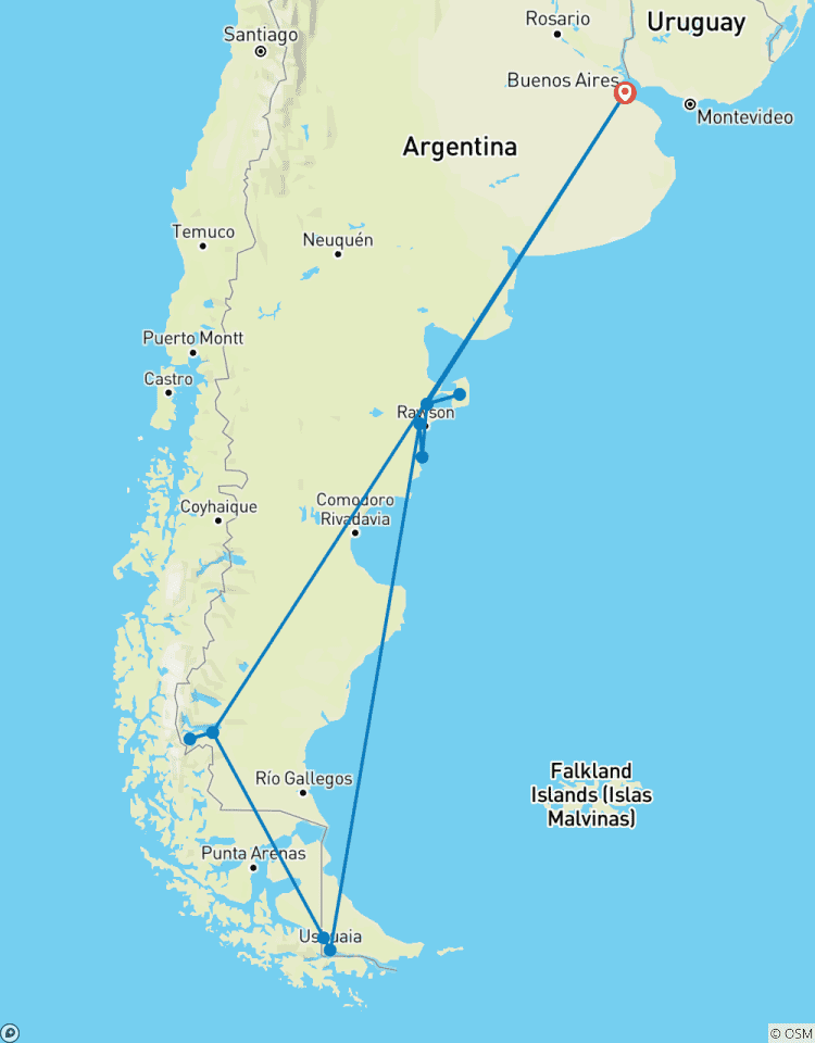 Visiting Patagonia Tour Tour