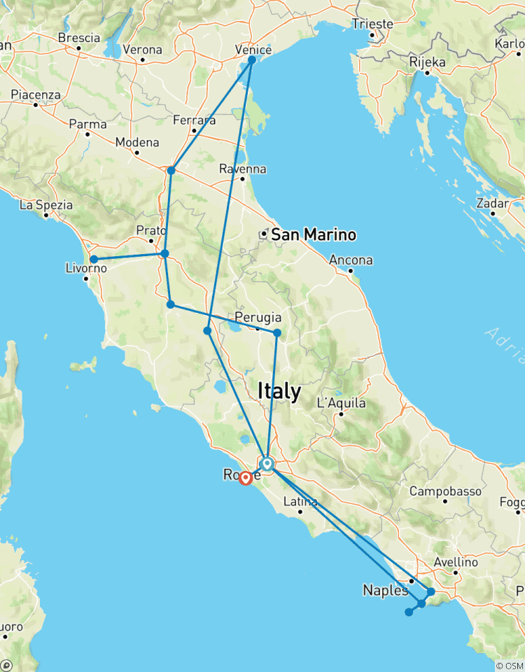 Circuito Escapada a Italia 11 días desde Roma