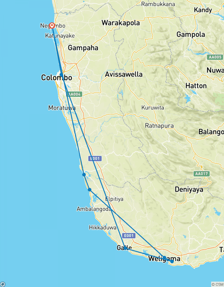 Southern Coast Beach Tour Tour