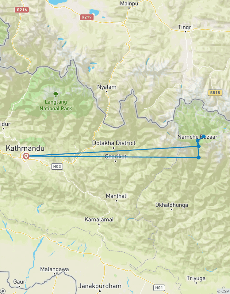 Everest Abenteuerreise Rundreise