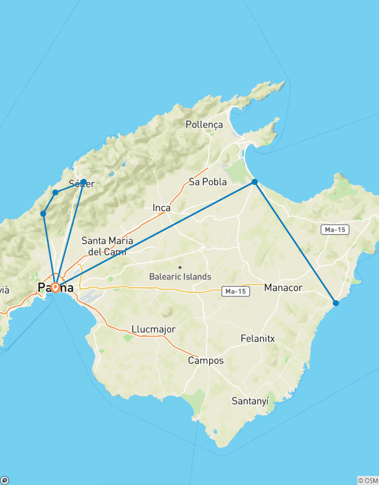 Classic Mallorca, Self-drive Tour