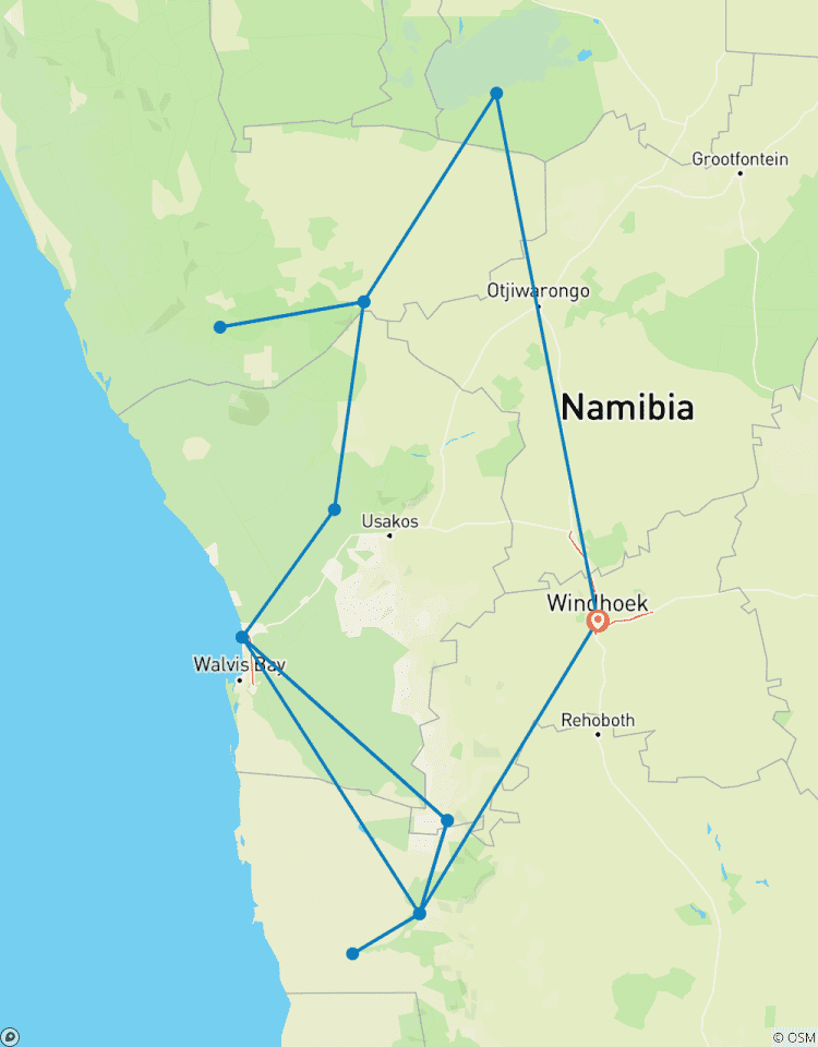 Namibia Uncovered: A 10-Day Journey Through Desert, Cultures and Safari Tour
