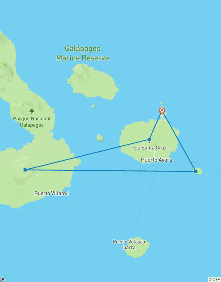 Expédition de 5 jours aux Galápagos circuit