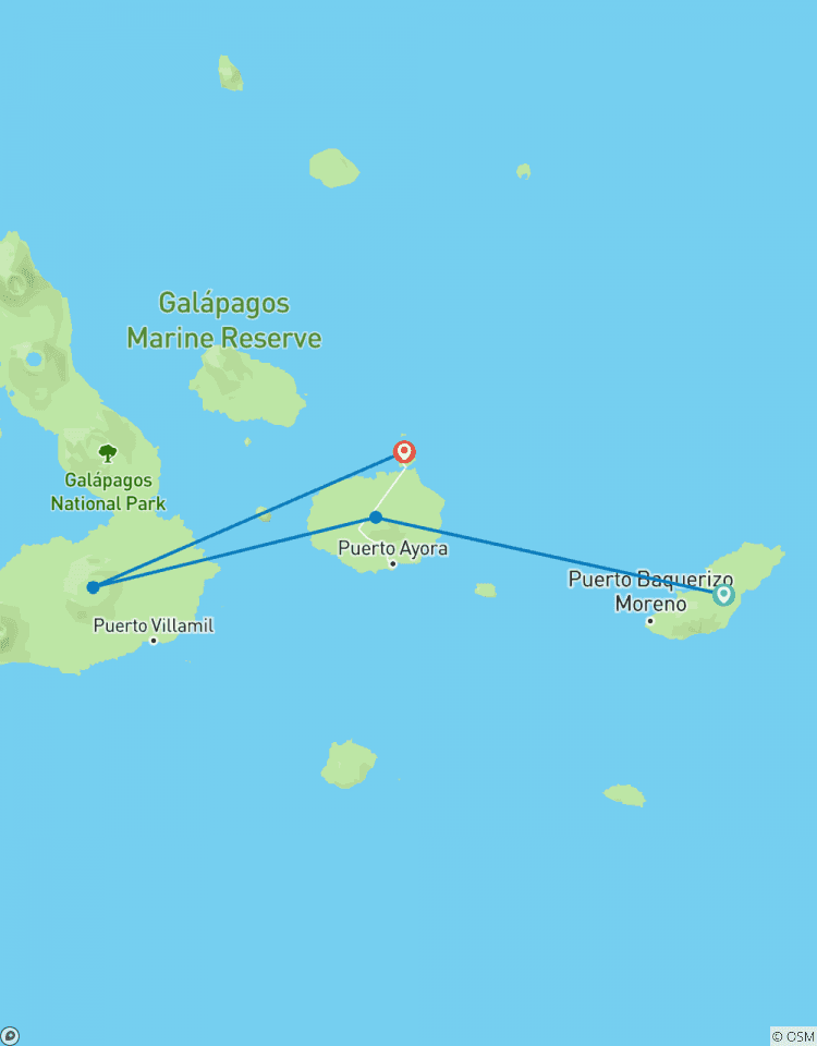 8 jours Galapagos Multisport circuit