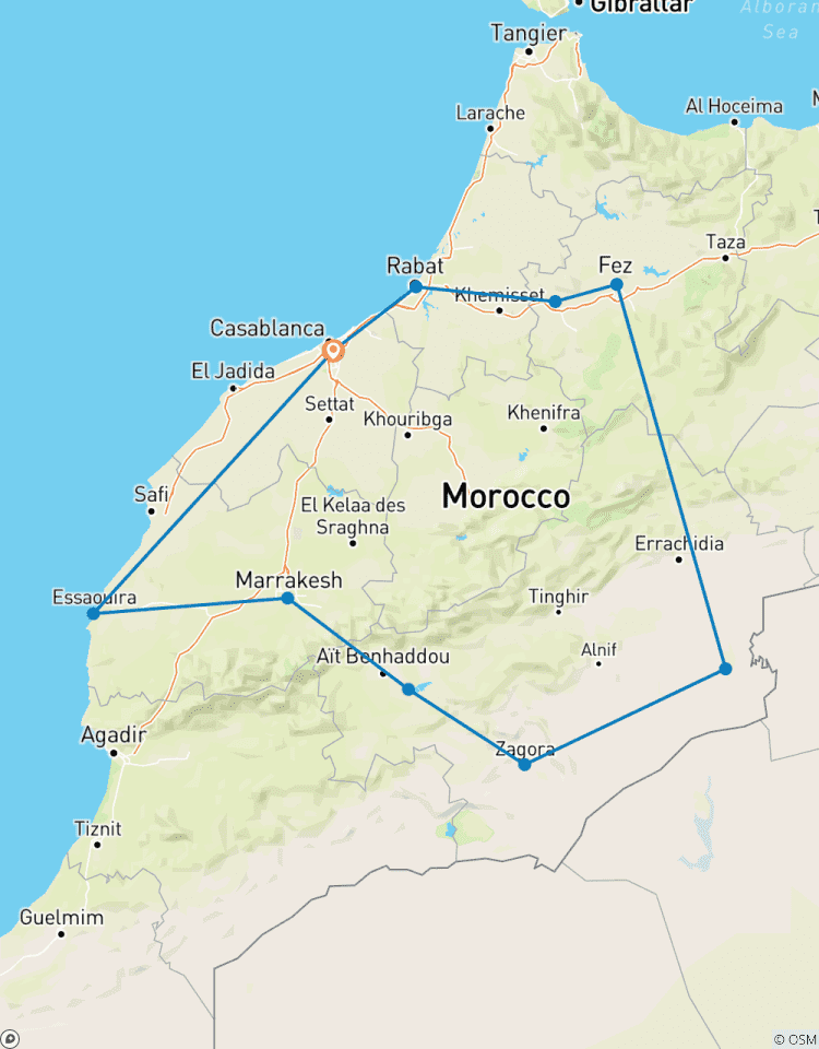 12 Night Best Tour of Morocco 5* Hotels Tour