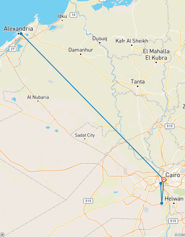 L\'essentiel de l\'Égypte : Le Caire, Gizeh, Alexandrie, 5 jours circuit