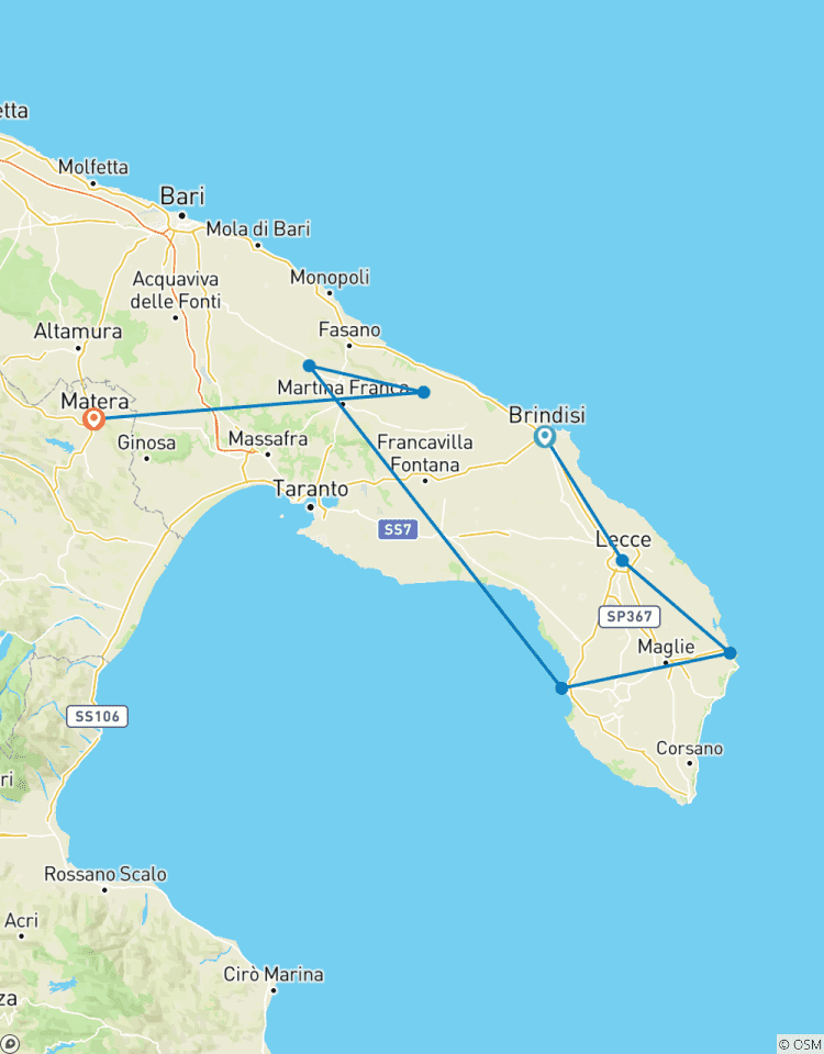 Circuito Descubre Matera y el sabor de Salento