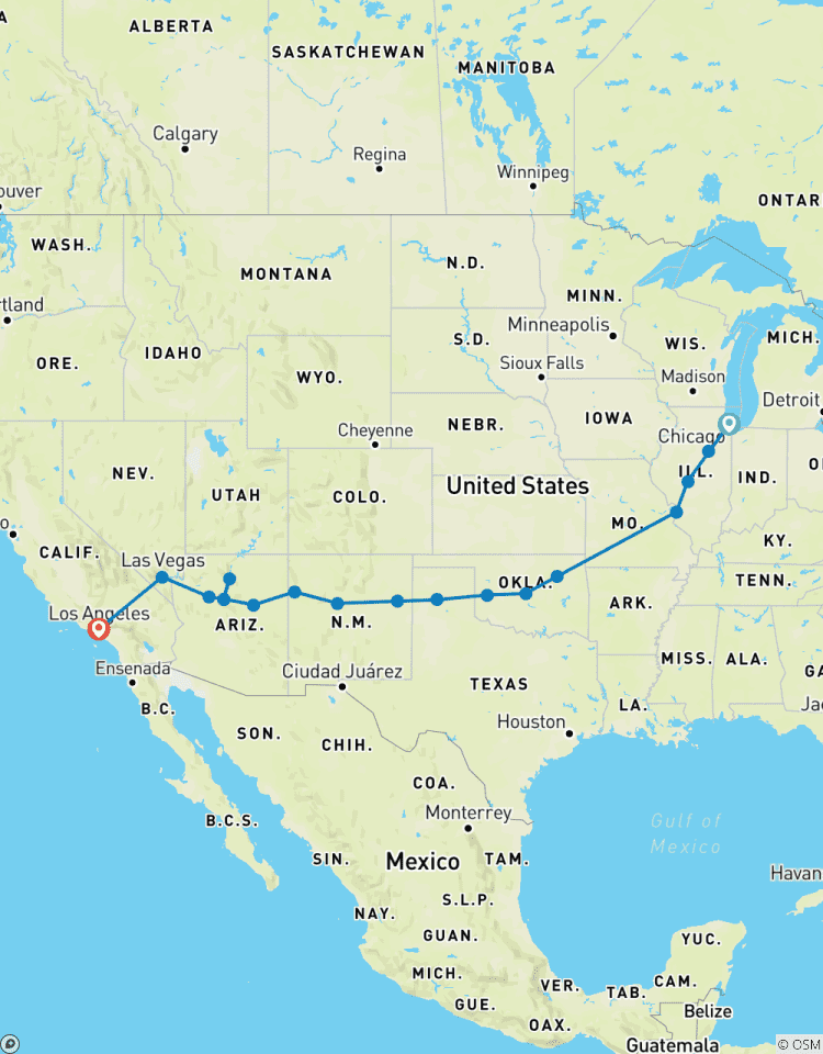 Les points forts de la Route 66 2024 circuit