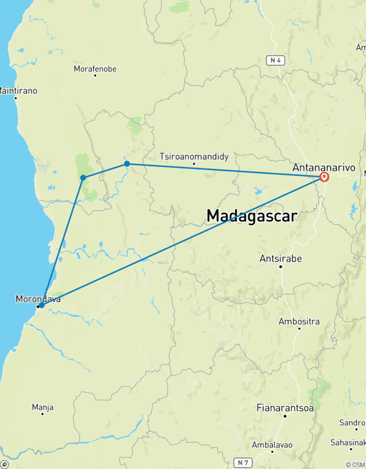 Descente de Manambolo Madagascar en 11 jours circuit