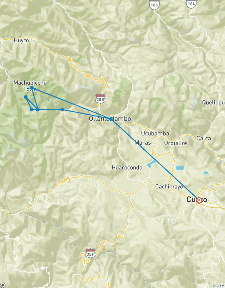Classic Inca Trail to Machu Picchu 4 Days with Vistadome Train Tour