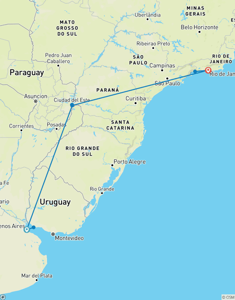 Circuito 12 días Argentina y Brasil