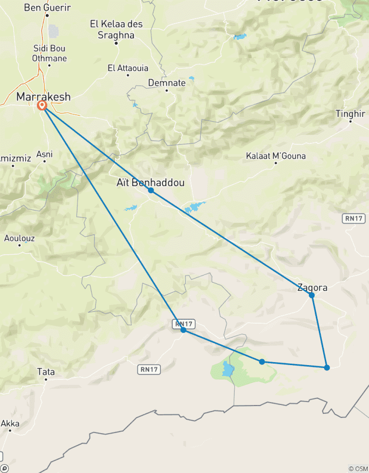 3-Day Marrakech to Erg Chigaga Desert Tour with Kasbahs Tour