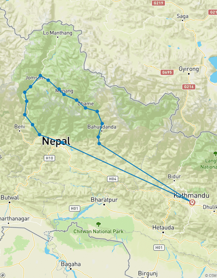 Annapurna Circuit Trek Tour