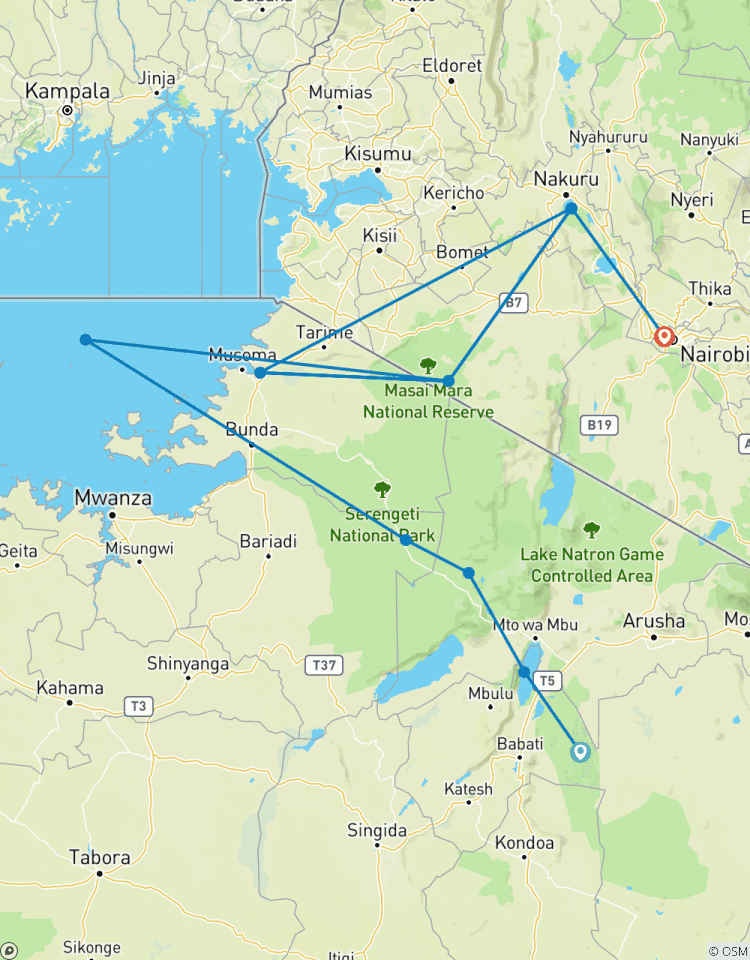 10 Days Kenya and Tanzania Adventure Tour