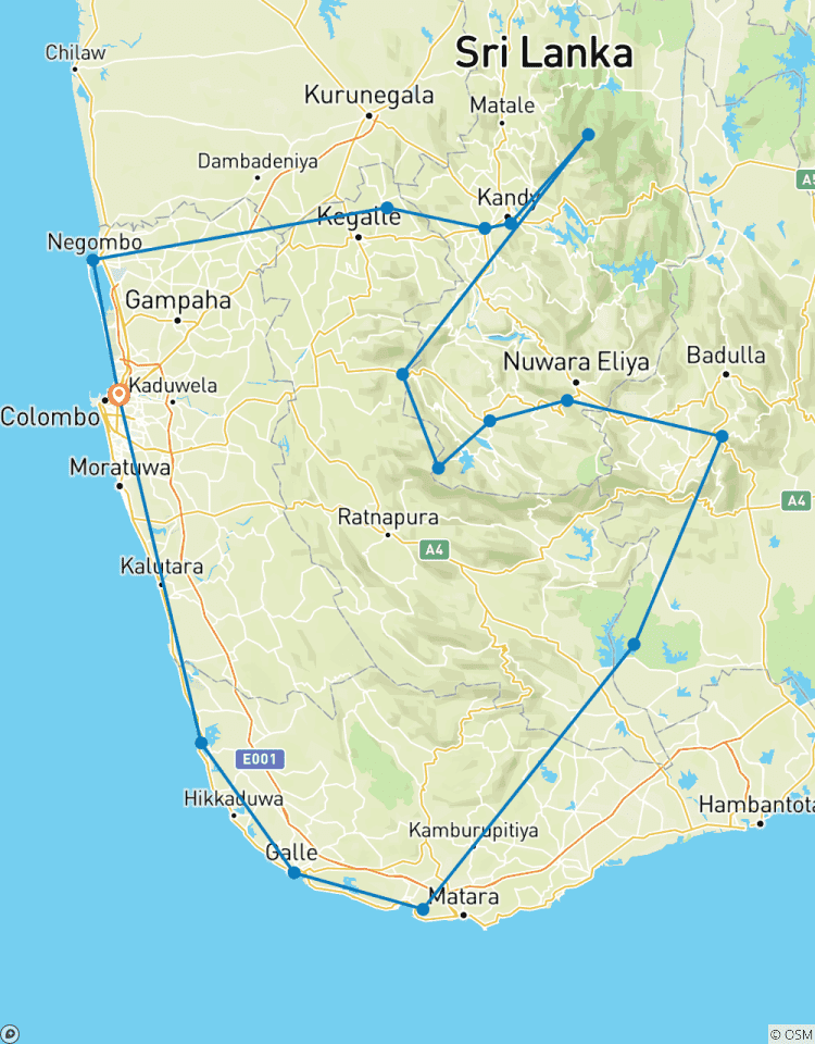 Circuito Escapada Invernal a Sri Lanka: Un viaje reconfortante y refrescantemente diferente de 9 días