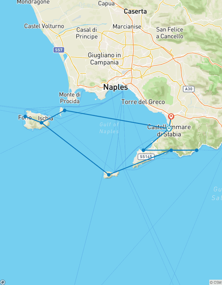 Circuito Deliciosa Costa Amalfitana - Catamarán de lujo todo incluido