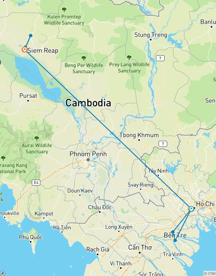 Classic of Vietnam and Cambodia 6 Days from Sai Gon Tour