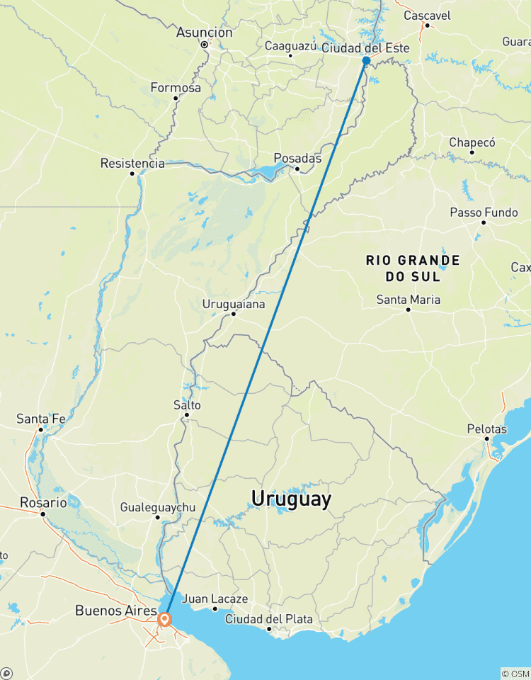 3-Days Iguazu Falls Tour of the Argentinian and Brazilian Side Tour