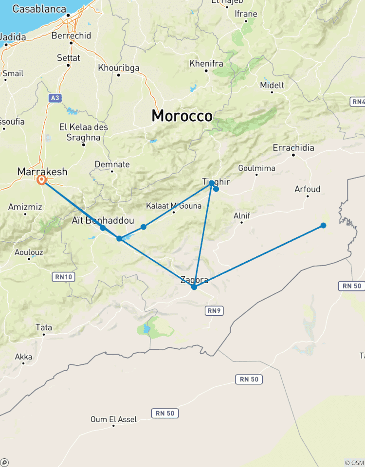 Morocco Grand South Tour Tour