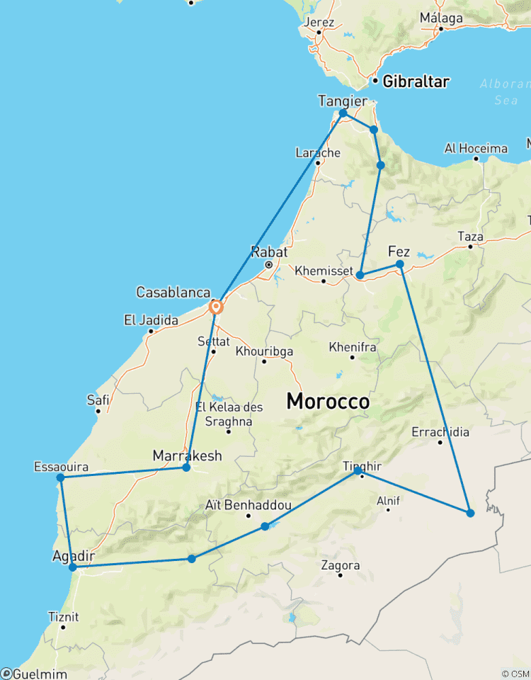 20 Nights Morocco Grand Tour Tour