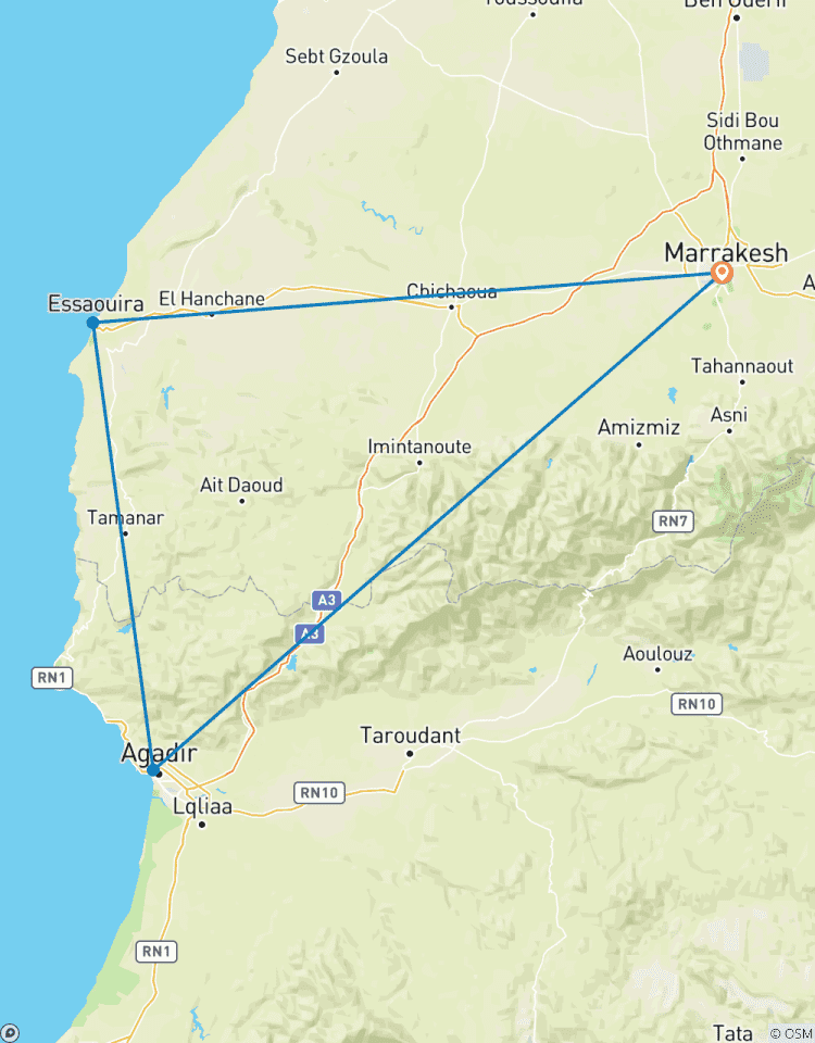 Morocco Golden Triangle Tour - Incl. Astapor: (Game of Thrones) Tour