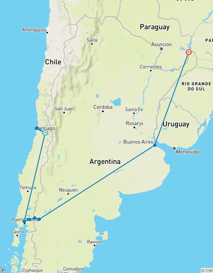 Chile & Argentinien Rundreise - 14 Tage Rundreise
