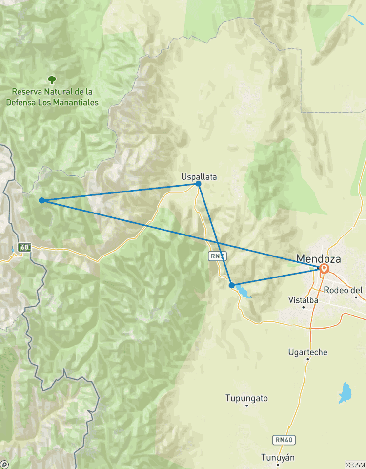 Circuito Circuito de 4 días por Mendoza