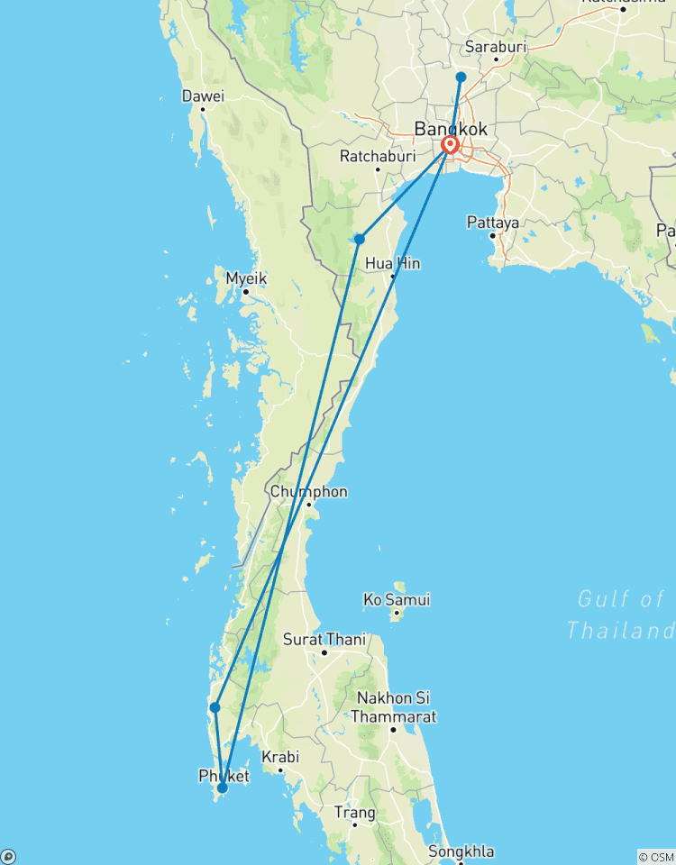Das Wesentliche aus Siam (Thailand) Rundreise