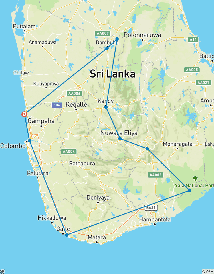 Sri Lanka Journey to Remember Tour