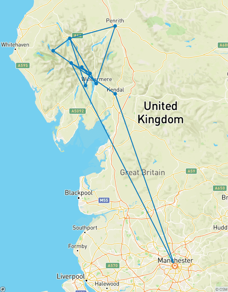 3-Day Lake District Explorer Small-Group Tour from Manchester Tour