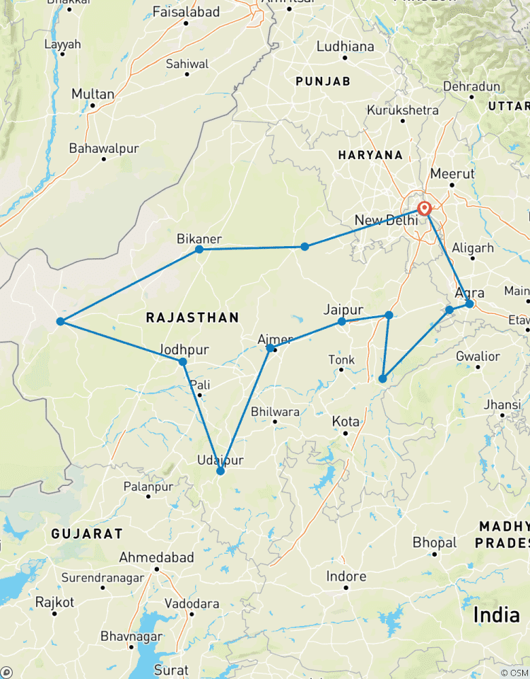 Das Wesentlich aus Indien Luxusreise - 14 Tage Rundreise