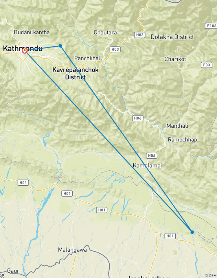 3 Days 2 Nights Kathmandu Trek: Chisapani to Nagarkot Tour