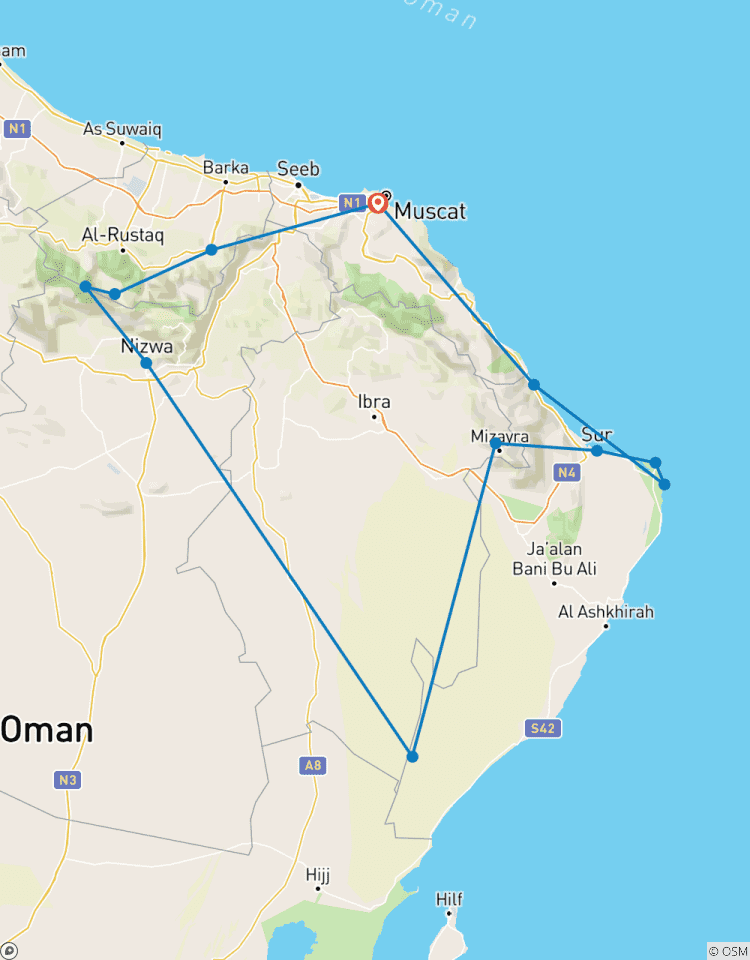 Tour Farah - 4 jours circuit