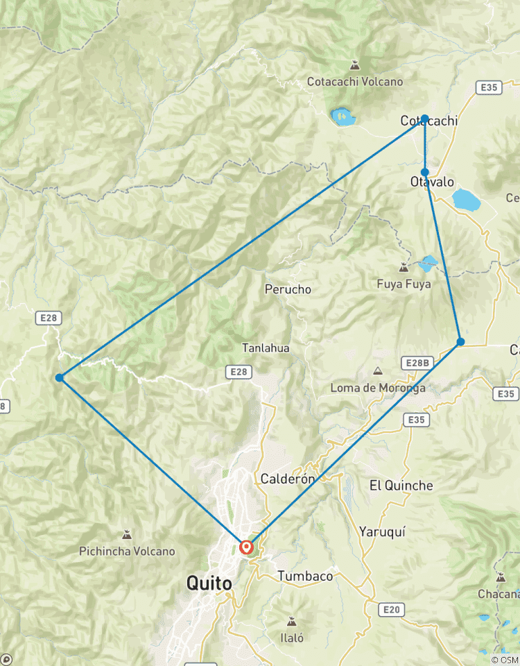 Ecuador Radfahren Geist: Anden & Nebelwald 8 Tage Rundreise