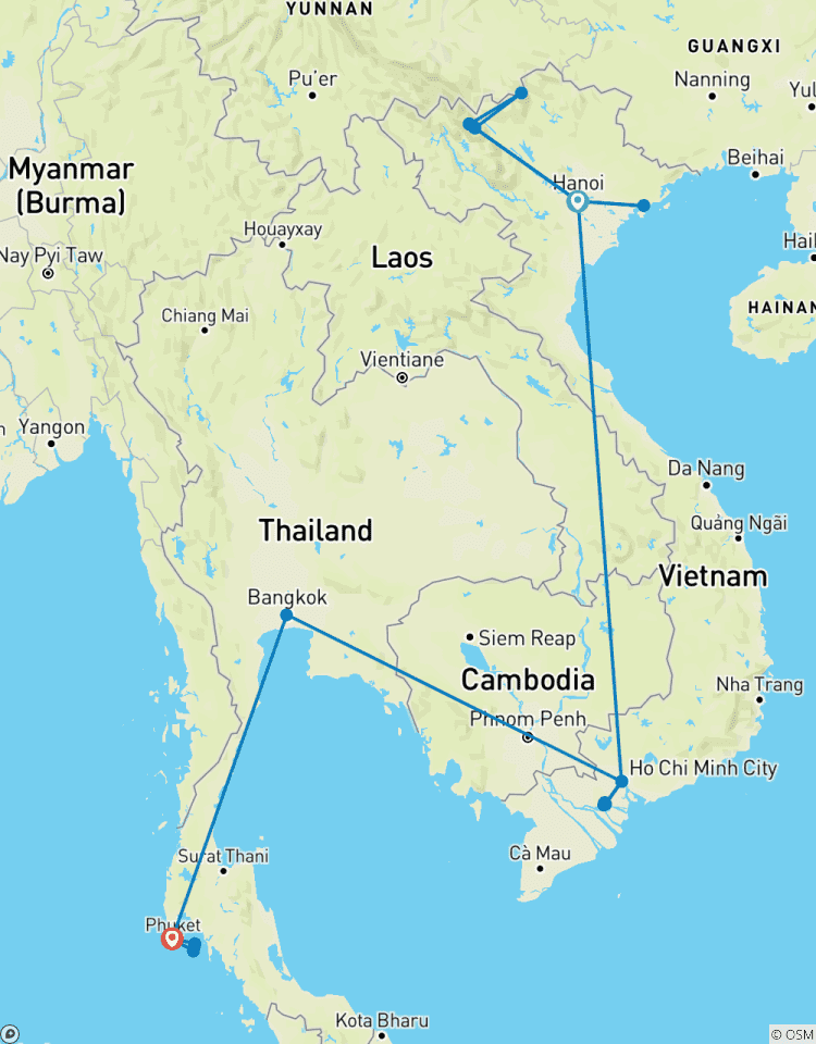 Luxueuze rondreis door Vietnam & Thailand - 14 dagen-rondreis