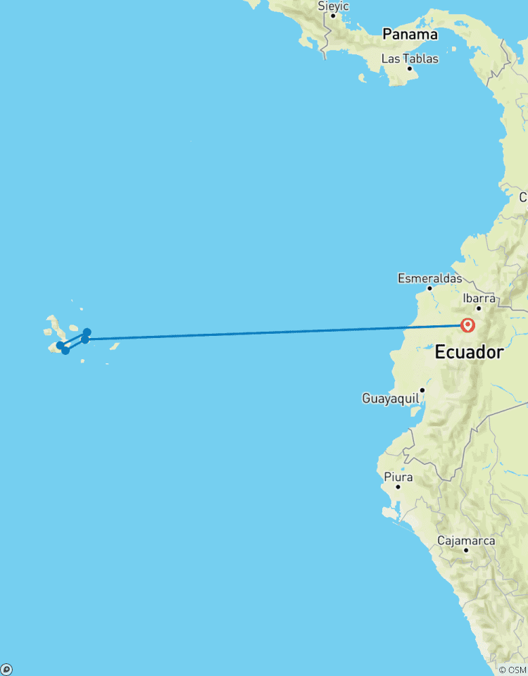 Circuito Salto de Isla en Galápagos Oeste