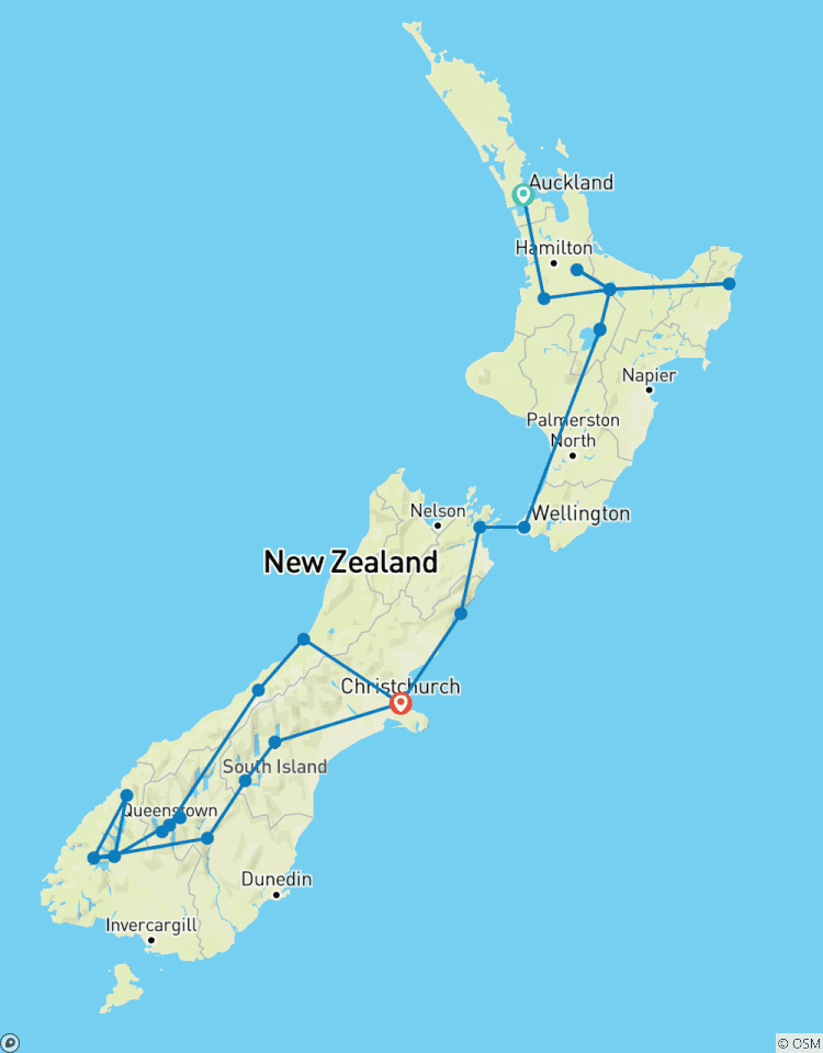 New Zealand Vista Tour