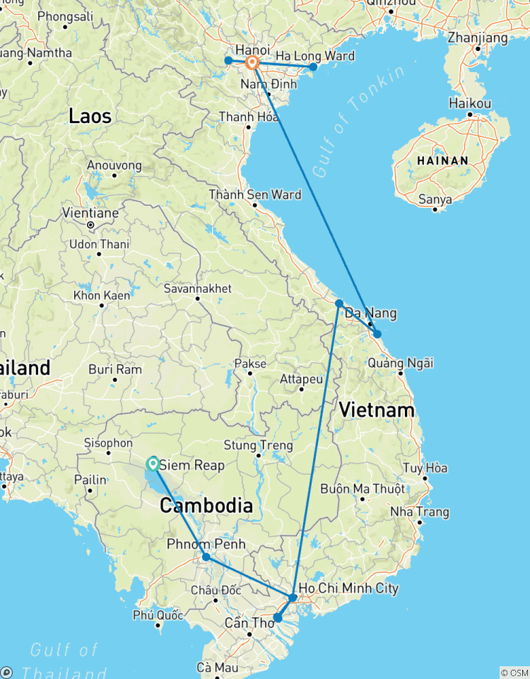 Le Cambodge et le Vietnam authentiques en 14 jours circuit
