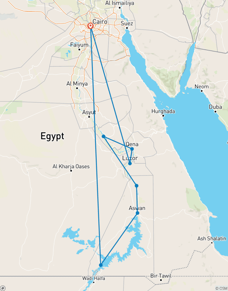 Circuito Experimenta los misterios de Egipto - cirrcuito arqueológico de Egipto en profundidad