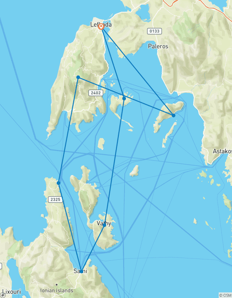 Med Sailing in Greece - Ionian Sea Tour