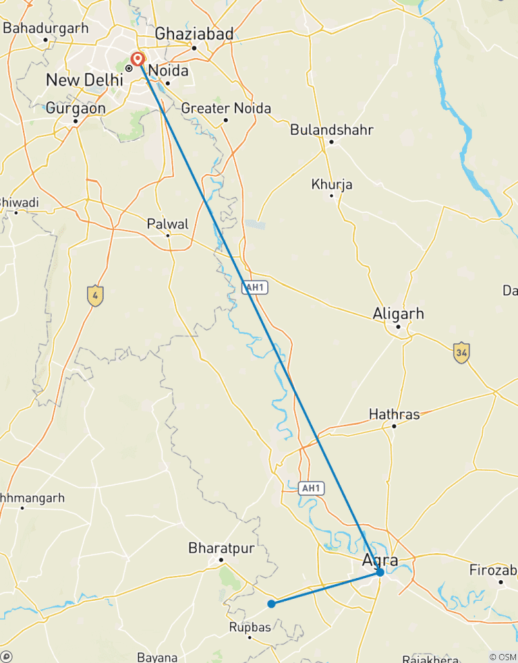 Delhi-Agra fatehpur sikri tour & tajmahal at sunrise. Tour