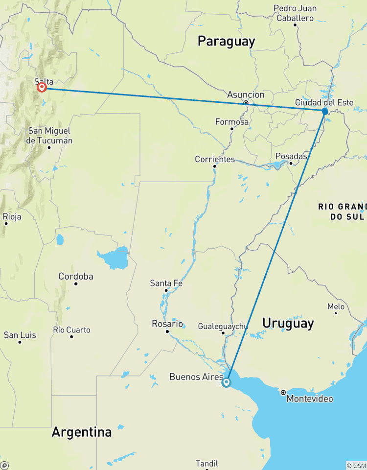 Circuito Argentina: Buenos Aires, Iguazú y Salta - 8 días
