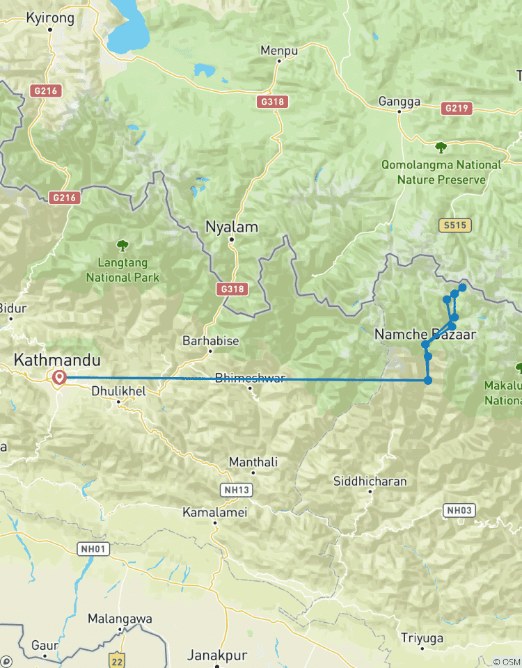Circuito Excursión al Campo Base del Everest - Guía detallada, coste y duración - 15 días
