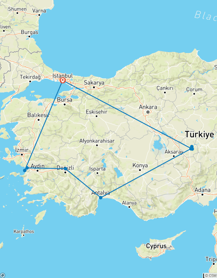 Circuito 10 días -Lo mejor de Turquía / en avión