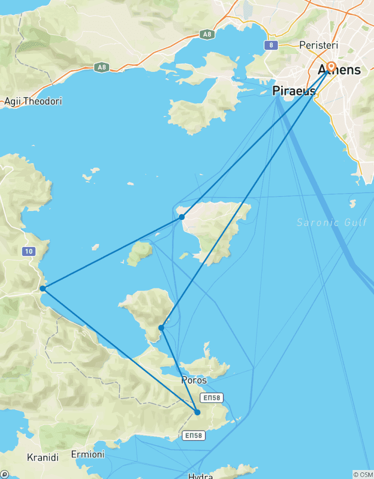 1-Week Sailing Yoga & SUP in the Saronic or/and Cycladic Islands ACCORDING WEATHER CONDITIONS. BREAKFAST & LIGHT LUNCHES INCLUDED. Tour