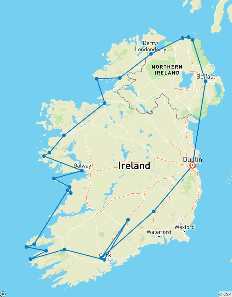 Circuito Completa experiencia irlandesa de 13 días - circuito en grupo reducido