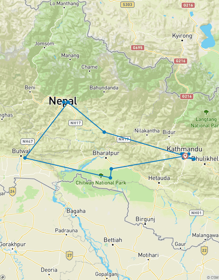 Les points forts du Népal circuit